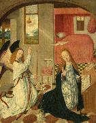 The Brunswick Monogrammist The Annunciation painting